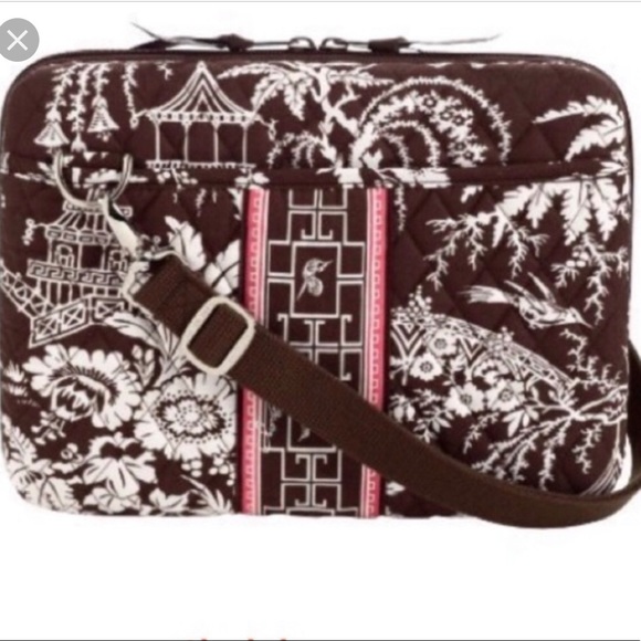Vera Bradley Handbags - Vera Bradley Imperial mini laptop bag NWT